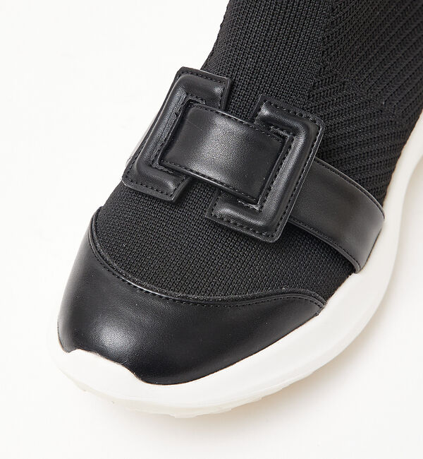 AU BANNISTER「【最高スニーカー】モチーフ付きストレッチシューズ」|スニーカー|