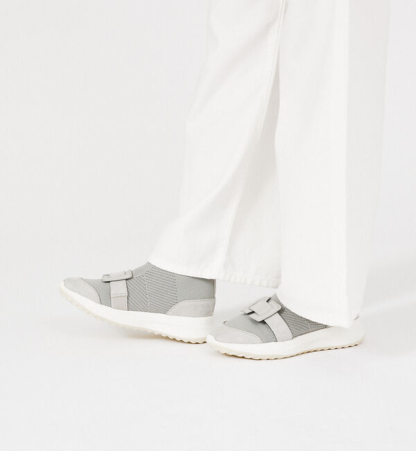 AU BANNISTER「【最高スニーカー】モチーフ付きストレッチシューズ」|スニーカー|