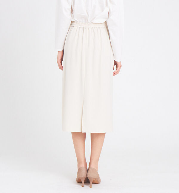 abahouse mavie「【セレモニー対応】バックフレアロングスリーブ&タイトスカートセットアップ」|シャツ・ブラウス|