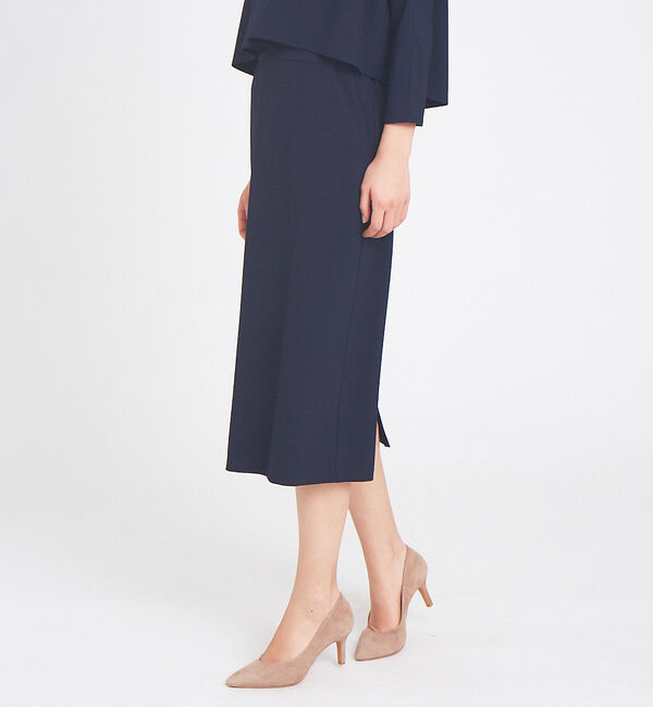 abahouse mavie「【セレモニー対応】バックフレアロングスリーブ&タイトスカートセットアップ」|シャツ・ブラウス|