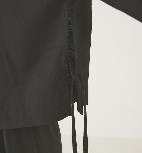 abahouse mavie「レーヨンリネンショートシャツ」|シャツ・ブラウス|