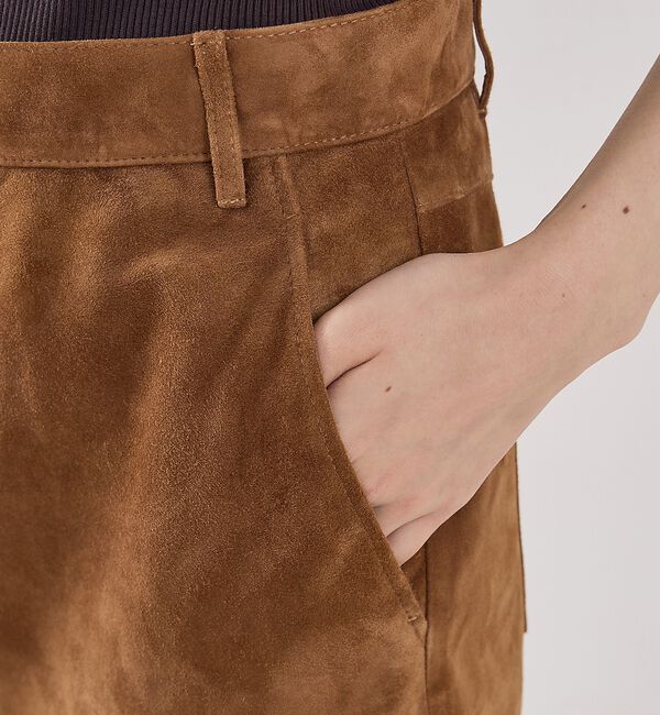 The Store by C' 「【COCUCA】スエードスリットスカート【予約】」|スカート|