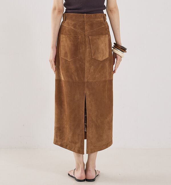 The Store by C' 「【COCUCA】スエードスリットスカート【予約】」|スカート|