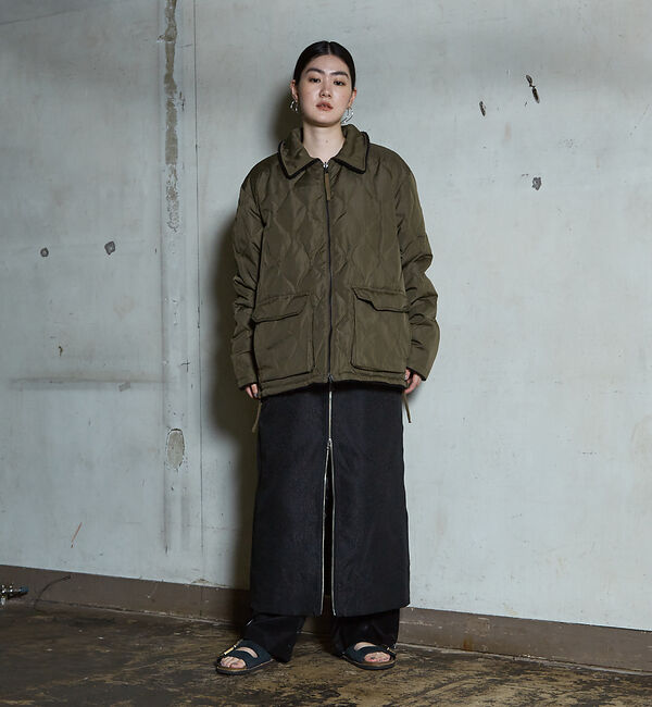 NOMINE「ジャガード ジップ スカート」|スカート|