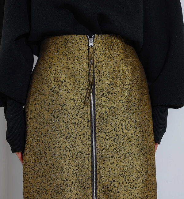 NOMINE「ジャガード ジップ スカート」|スカート|