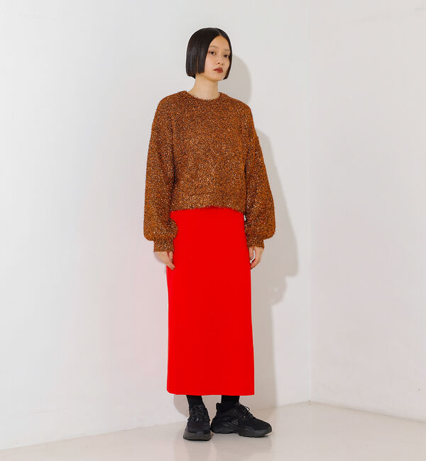 NOMINE「ラメシャギープルオーバー」|ニット・セーター|