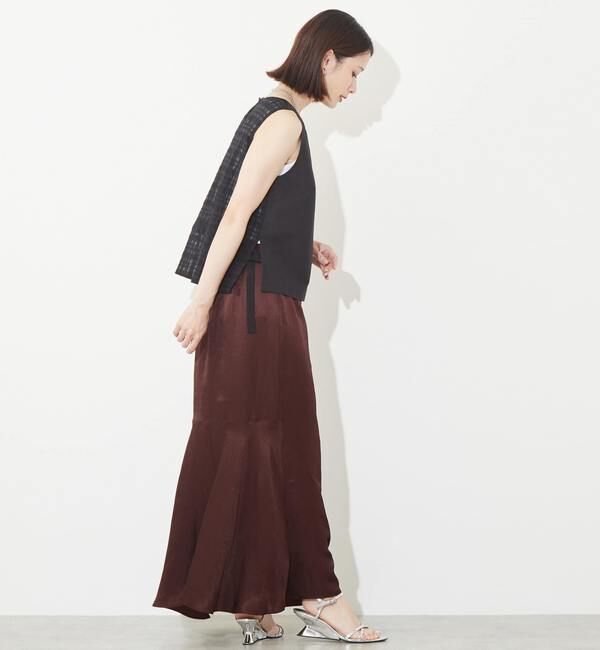 Soffitto「コットンリネンバックシアーブラウス」|シャツ・ブラウス|