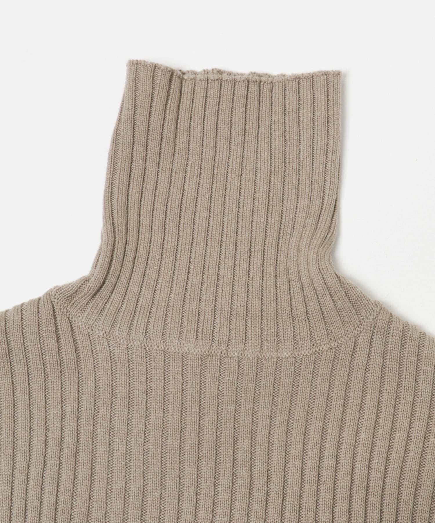 URBAN RESEARCH ROSSO「マシーンウォッシュ ワイドリブニット」|ニット・セーター|