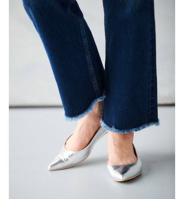  「ポインテッドフラットパンプス」|パンプス|