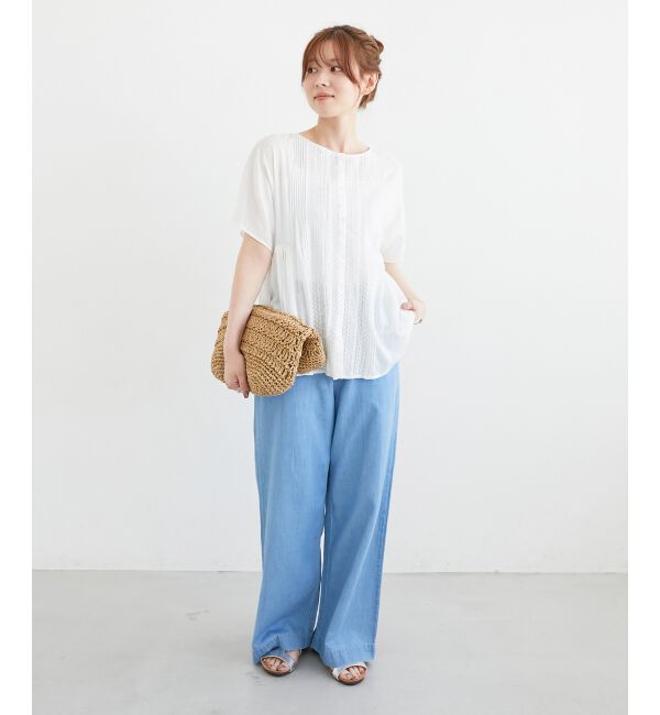  「Fanakaレース2wayブラウス」|シャツ・ブラウス|