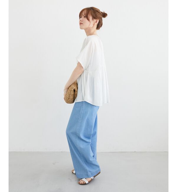  「Fanakaレース2wayブラウス」|シャツ・ブラウス|