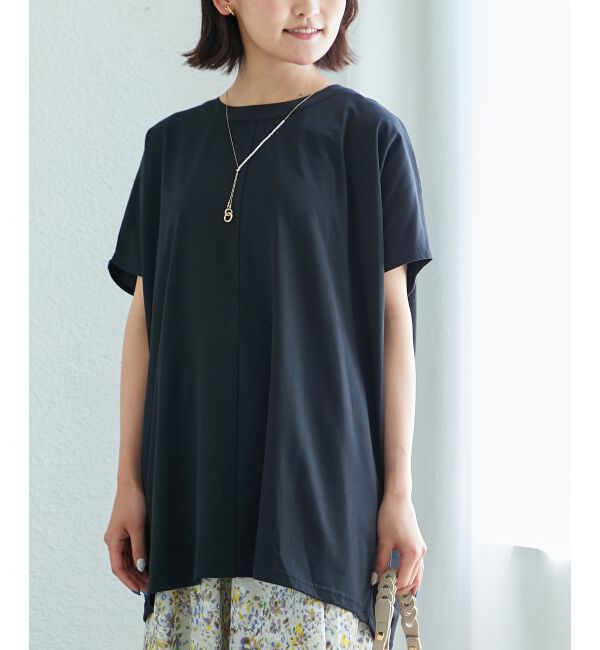  「《WEB限定アイテム》バックリボンデザイントップス」|Tシャツ・カットソー|