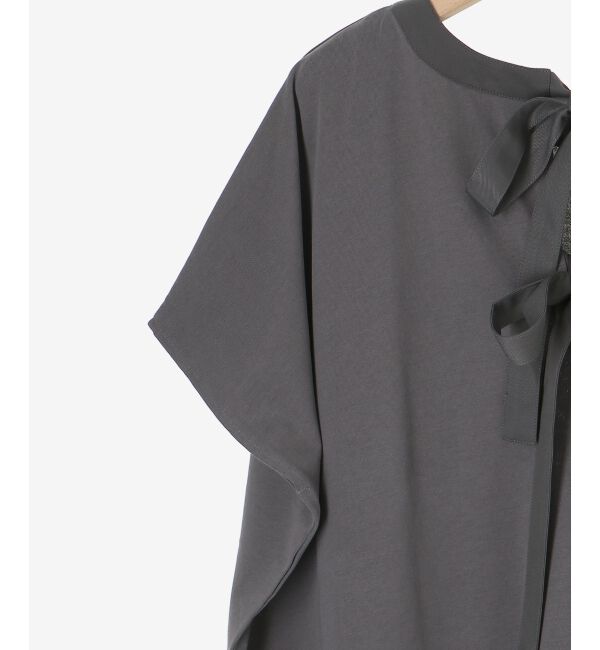  「《WEB限定アイテム》バックリボンデザイントップス」|Tシャツ・カットソー|