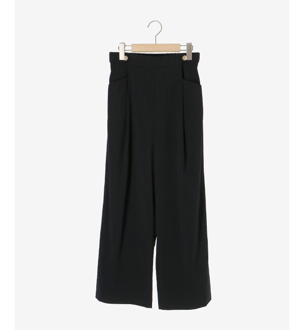  「《手洗い可能》RNストレッチセミワイドタックパンツ」|その他|