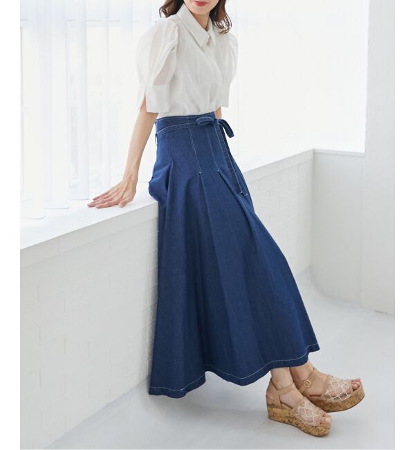  「エンブロイダリーチュールサンダル」|サンダル|