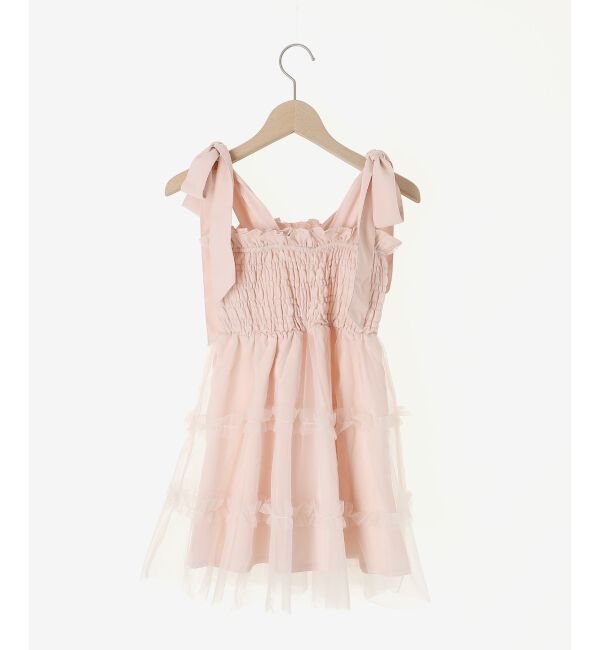 MAJESTICLEGON「マルチway肩リボンチュールビスチェ」|キャミソール|