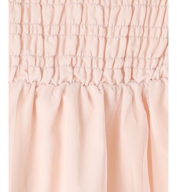 MAJESTICLEGON「マルチway肩リボンチュールビスチェ」|キャミソール|