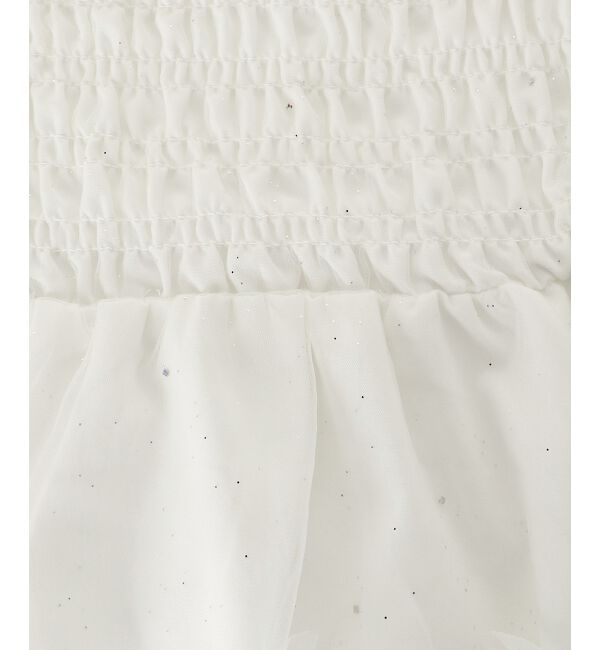 MAJESTICLEGON「マルチway肩リボンチュールビスチェ」|キャミソール|