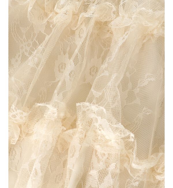 MAJESTICLEGON「マルチway肩リボンチュールビスチェ」|キャミソール|