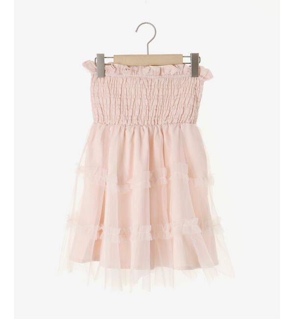 MAJESTICLEGON「マルチway肩リボンチュールビスチェ」|キャミソール|