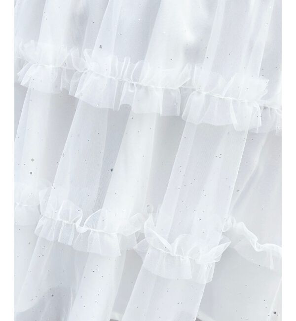 MAJESTICLEGON「マルチway肩リボンチュールビスチェ」|キャミソール|