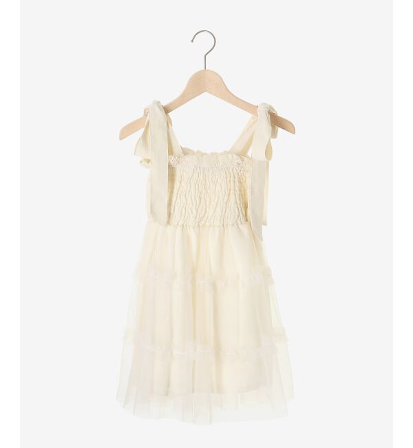 MAJESTICLEGON「マルチway肩リボンチュールビスチェ」|キャミソール|