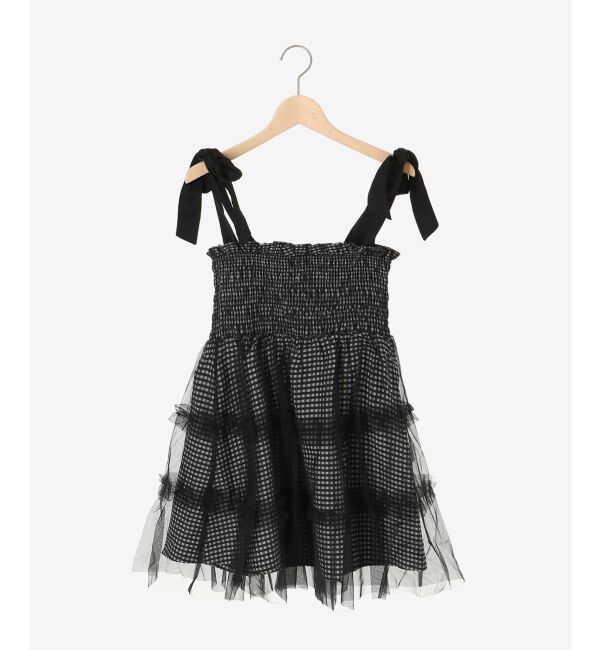 MAJESTICLEGON「マルチway肩リボンチュールビスチェ」|キャミソール|