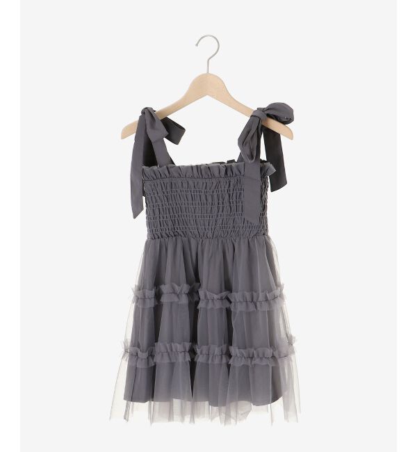 MAJESTICLEGON「マルチway肩リボンチュールビスチェ」|キャミソール|