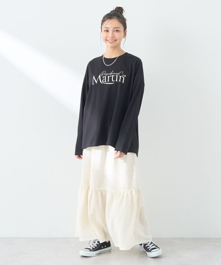 earth music&ecology「グラフィックロンT」|Tシャツ・カットソー|