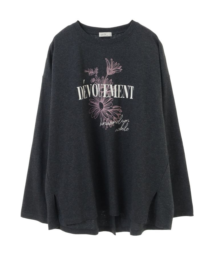 earth music&ecology「グラフィックロンT」|Tシャツ・カットソー|