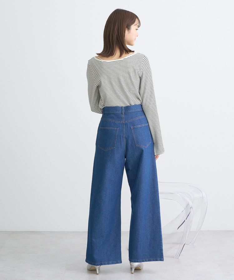 earth music&ecology「2WAYネックリブプルオーバー」|Tシャツ・カットソー|