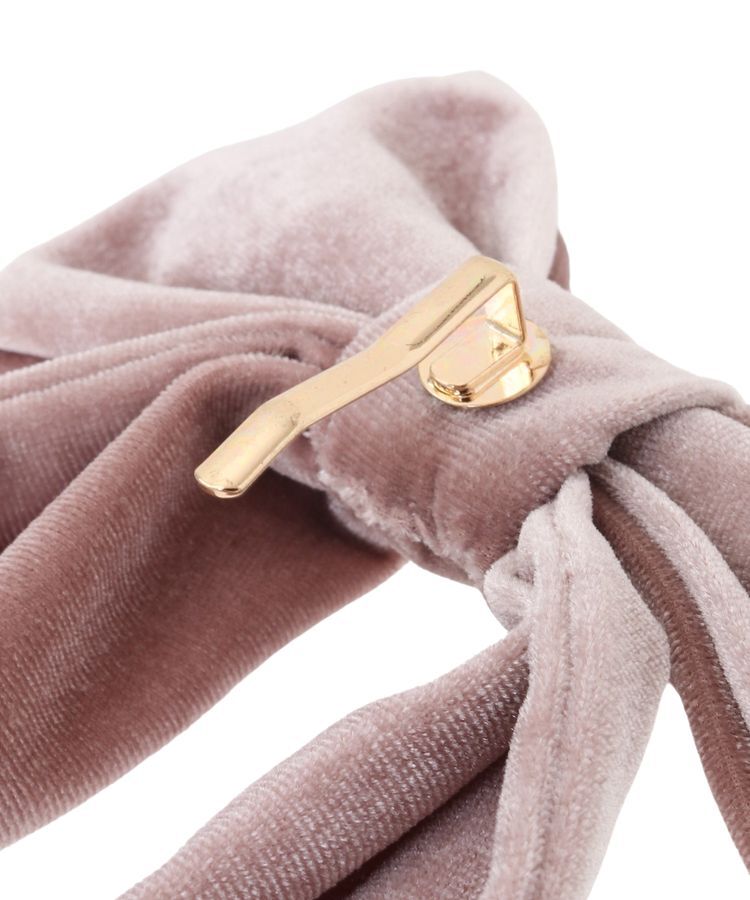 Maison de FLEUR「ベロアリボンヘアカフ」|イヤリング|