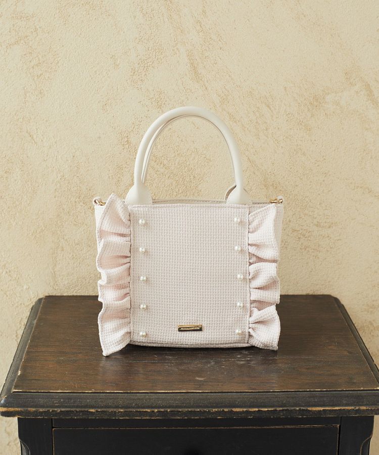Maison de FLEUR「2WayフリルトートSバッグ」|トートバッグ|