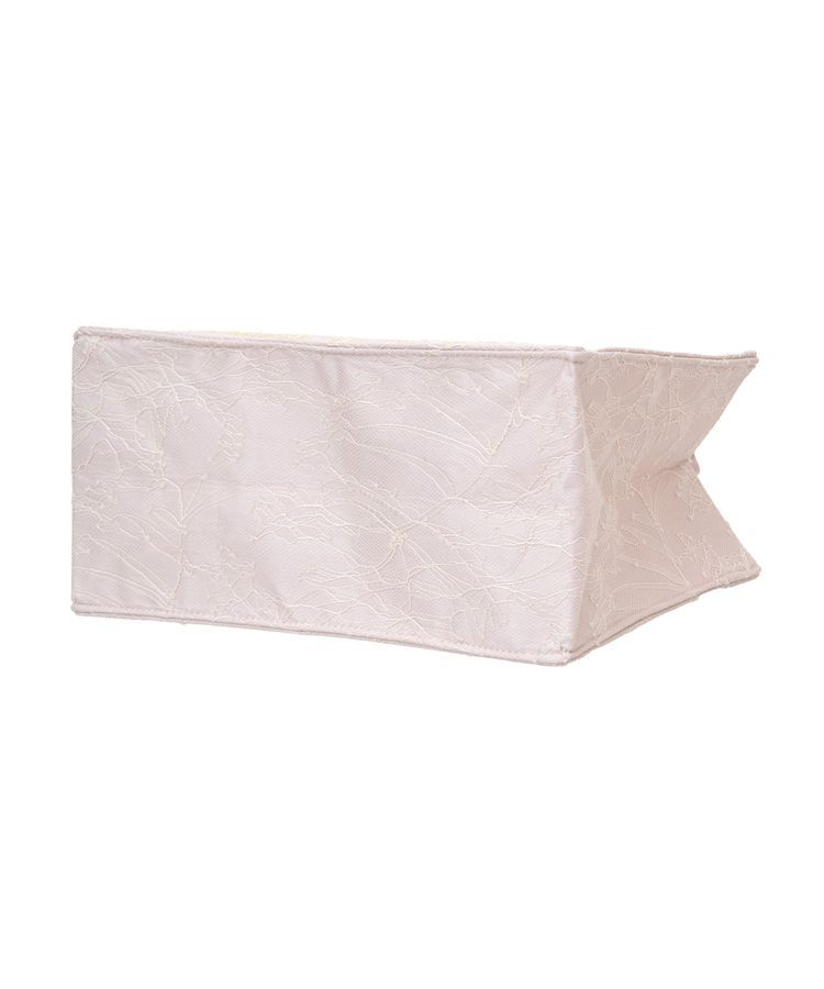 Maison de FLEUR「レースフリルハンドルスクエアトートSバッグ」|トートバッグ|