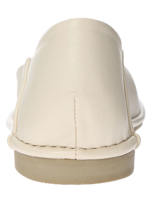  「【WEB限定】ふっくらクッションアウトステッチフラットシューズ」|パンプス|