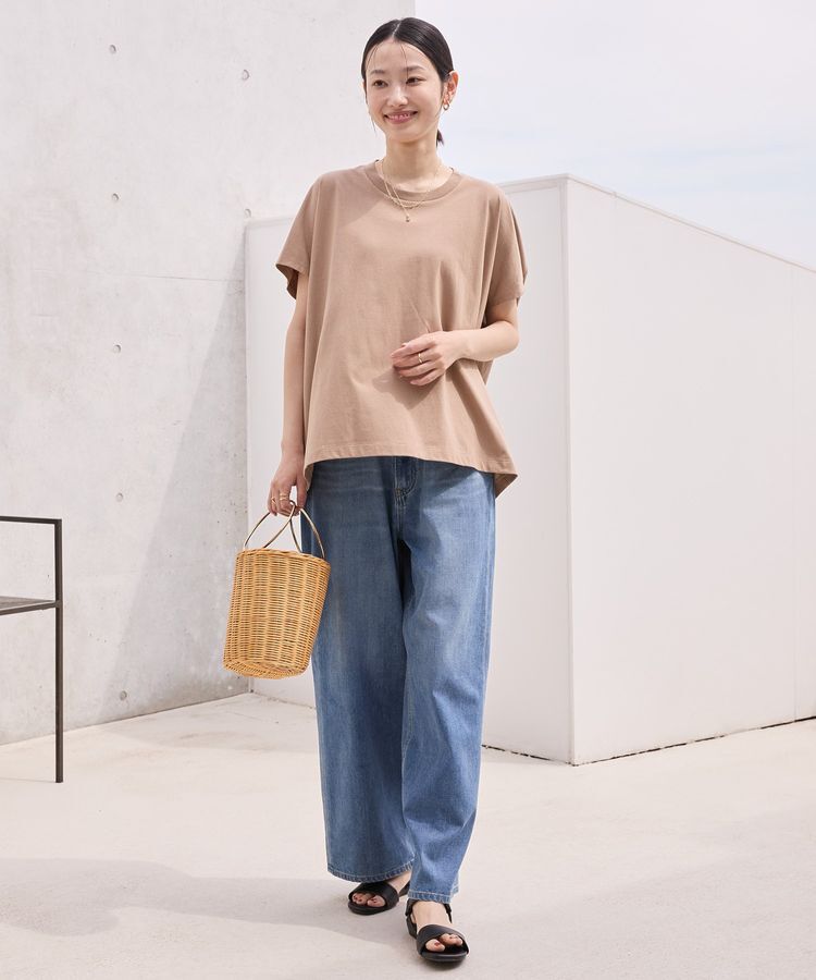 AMERICAN HOLIC「フレンチスリーブ後切替プルオーバー」|Tシャツ・カットソー|