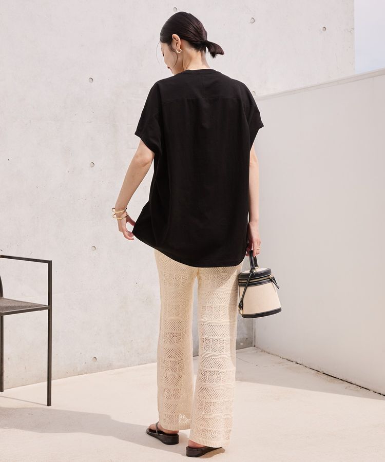 AMERICAN HOLIC「フレンチスリーブ後切替プルオーバー」|Tシャツ・カットソー|