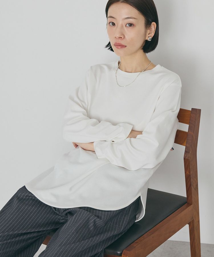 AMERICAN HOLIC「ラウンドクルーネックプルオーバー」|Tシャツ・カットソー|