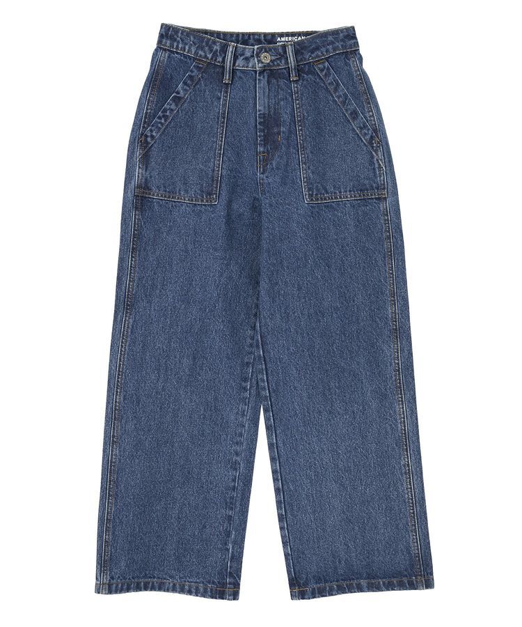 AMERICAN HOLIC「ベイカーデニムパンツ」|デニム|Medium Indigo