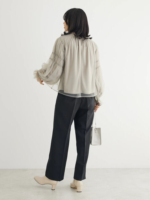 Green Parks「あったかきれいシルエットストレートパンツ」|その他|