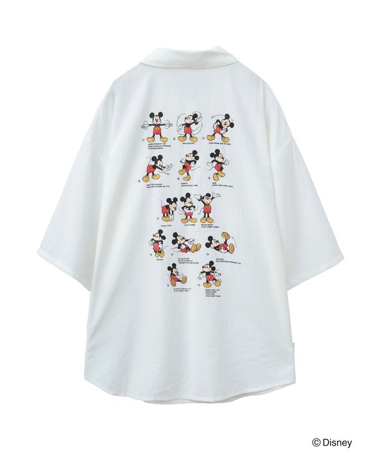 Green Parks「ミッキー＆フレンズ/体操プリント半袖シャツⅡ」|シャツ・ブラウス|