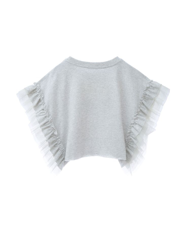 Green Parks「ミッキー＆フレンズ/袖フリルショート丈TEE」|Tシャツ・カットソー|