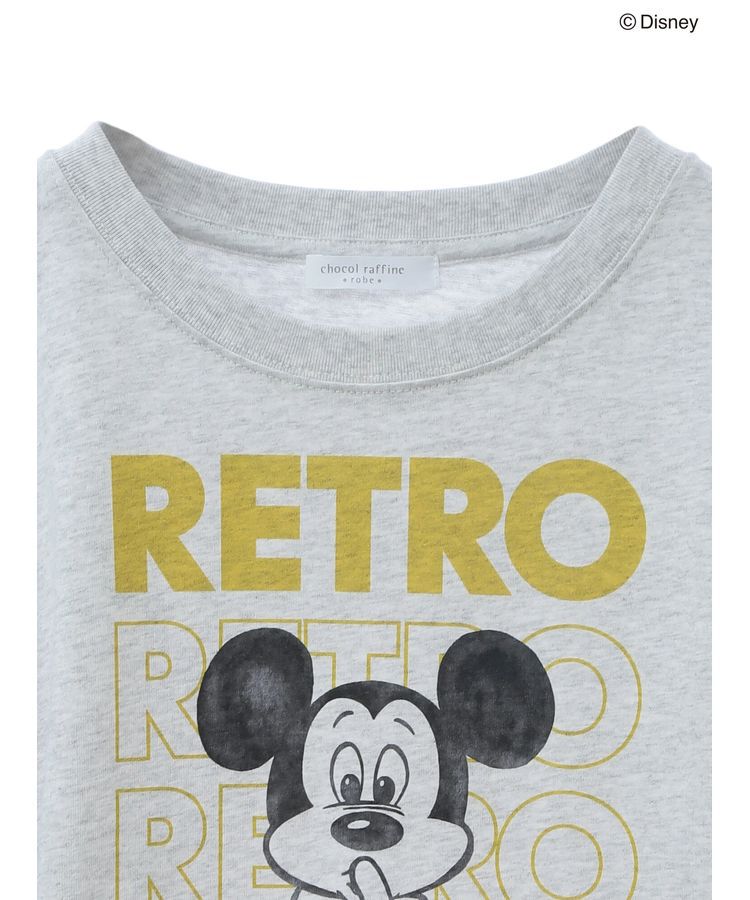 Green Parks「ミッキー＆フレンズ/袖フリルショート丈TEE」|Tシャツ・カットソー|