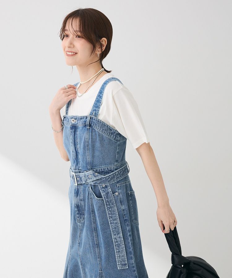 Green Parks「・SUGAR SPOON デニムマーメイドジャンスカ」|ジャンパースカート|