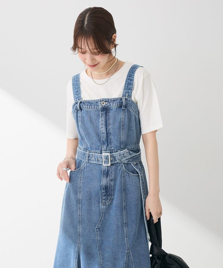 Green Parks「・SUGAR SPOON デニムマーメイドジャンスカ」|ジャンパースカート|