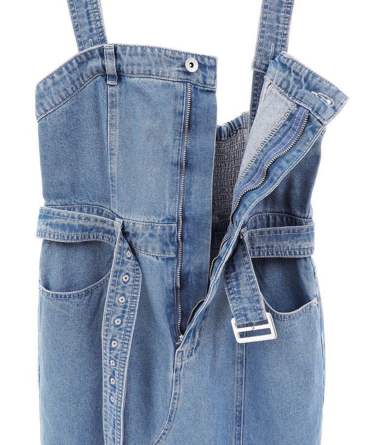 Green Parks「・SUGAR SPOON デニムマーメイドジャンスカ」|ジャンパースカート|