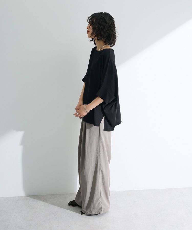 Green Parks「冷やっとすずやかドルマンプルオーバー」|Tシャツ・カットソー|