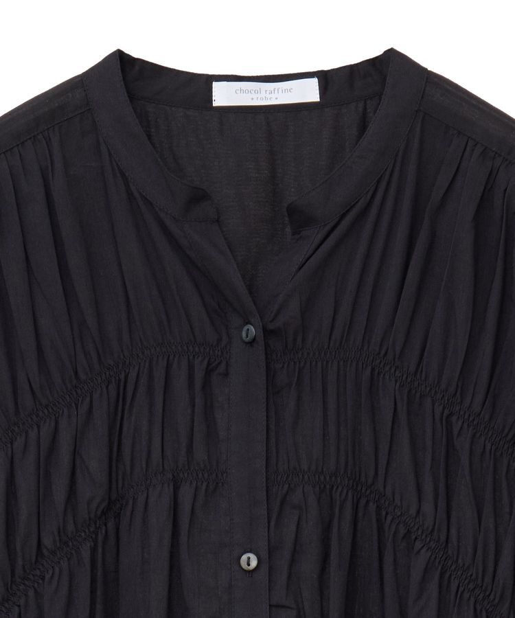 Green Parks「インド綿 シャーリングワンピース」|ワンピース|