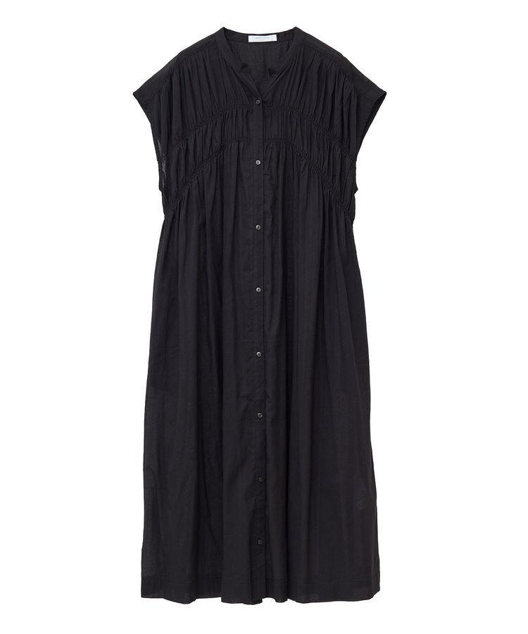 Green Parks「インド綿 シャーリングワンピース」|ワンピース|