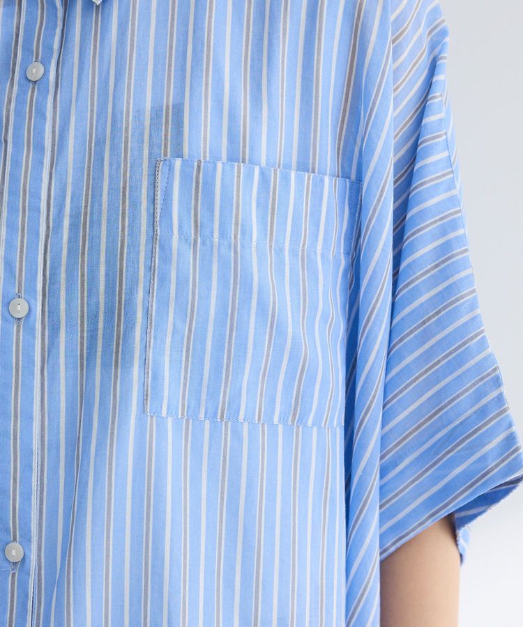 Green Parks「インド綿 ボイルポンチョチュニック」|チュニック|